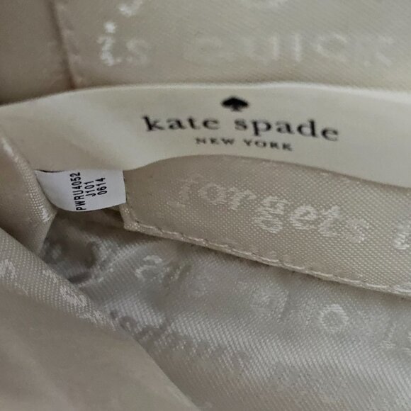 Kate Spade New Hanover Street Aster Bow Beau Pink Black Leather Crossbody Bag - Picture 6 of 15